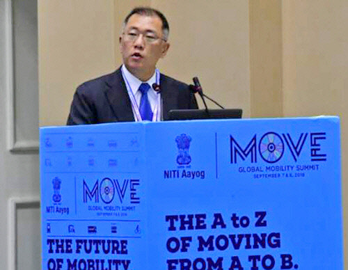 정의선 현대자동차그룹 총괄 수석 부회장. <현대자동차그룹 제공>